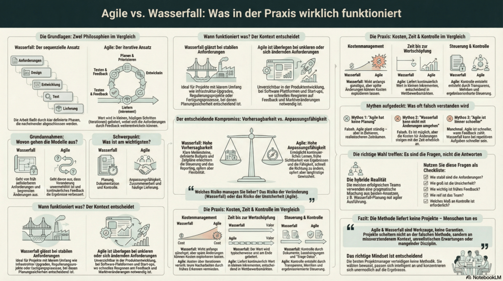 Waterfall Vers. Agile