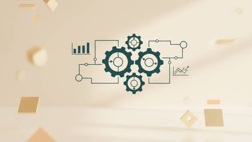 Produktionsleiter analysiert KPI-Dashboard in einer modernen Fertigungshalle – operative Excellence als gelebtes Denksystem