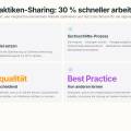 Best-Practice-Sharing: 30% schneller durch Vergleich