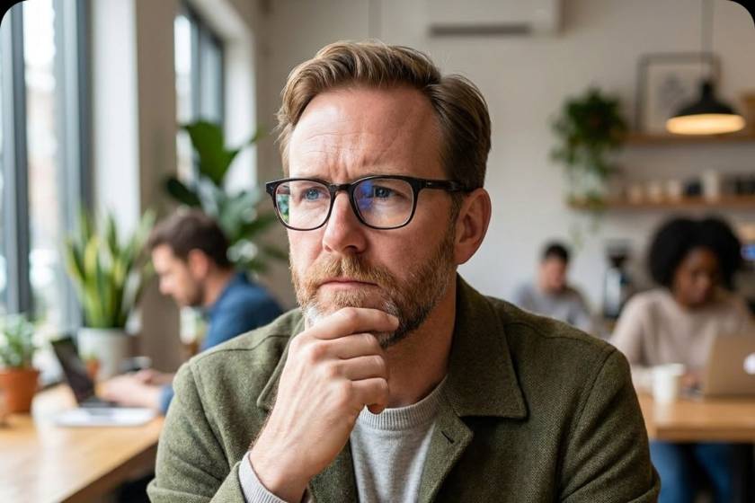 Zwei Personen am Verhandlungstisch, die sich die Hände schütteln