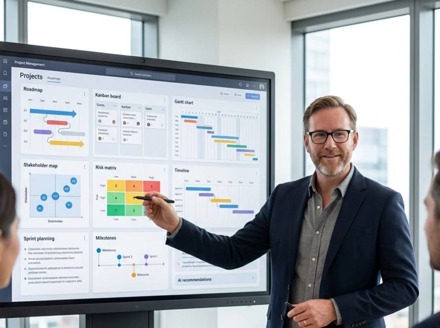 KI-gestütztes Projektmanagement im Mittelstand mit intelligenten Tools